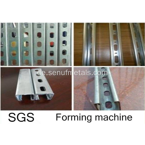 Rollformmaschine für Kabelrinnen